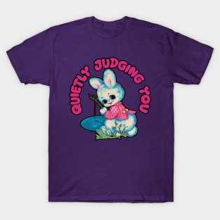 Quietly Judging You Bunny T-Shirt